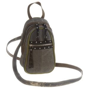 Mona B Upcycled Mini Crossbody NEW